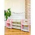 TOY SHELF UN-SJ36 PINK სათამაშოების შესანახი ყუთი