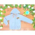 Fashion Street ALG 323149 საბავშვო ჰუდი ელვა შესაკრავით Grey