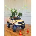 Mercedes-Benz Unimog Jeep Yellow - საბავშვო ელექტრო მანქანა