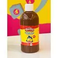 Play-Doh Finger Finger Paint (Tube) 500 ml Brown PR033 თითებით სახატავი საღებავი