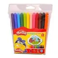 Play-Doh Felt-tip pen 12 Colours 2mm KE005 ფერადი ფლომასტერების ნაკრები