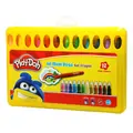 Play-Doh Gel Crayon 12 Colours CR014 ცვილის გელისებრი ფერადი ფანქრები