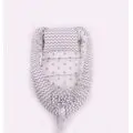 Bebeconfor BABY NEST WITH GREY ZIG ZAG ახალშობილის ბუდე