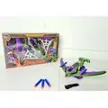 MARVEL HULK BOW AND ARROW SOFT BULLET LAUNCHER 564-939 ჰალკის ბლასტერი მშვილდი