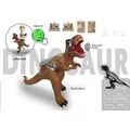 Tyrannosaurus Rex With Simulated Sound HY605 გადასაჯდომი დინოზავრი