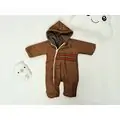 Baby Jacket MuratBaby 1033 საბავშვო ქურთუკი Brown