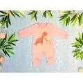 Lovely Dino "Mummy Is Big" Maibella Pink 26-553 საბავშვო რომპერი