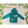 Bear Friends Hoodie  ALG 623611 საბავშვო გრძელ მკლავიანი ჰუდი Dark Green