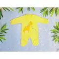 Lovely Dino "Mummy Is Big" Maibella Yellow 26-553 საბავშვო რომპერი