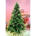 Christmas Tree With Pine Cones And Berries საახალწლო ნაძვის ხე შერეული სილიკონის წიწვებით გირჩით და კენკრით 240 სმ (OT2018)