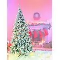 Snow-Covered Christmas Tree დათოვლილი საახალწლო ნაძვის ხე 210 სმ (OT007)