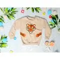 Sweater For Baby Tiger ALG 223629 Silver გრძელ მკლავიანი მაისური
