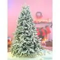 Snow-Covered Christmas Tree დათოვლილი ნაძვის ხე სილიკონის წიწვებით  210 სმ (OT2013)