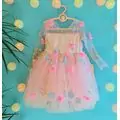 Princes Dress Flower Bloom Quality Kids - საბავშვო კაბა 1093 Pink