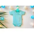 Newborn Baby Bodysuit ATES BABY ჩვილის ბოდე 3186 blue