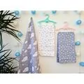 Caramell newborn baby blanket ახალშობილის გასახვევი 9035 grey