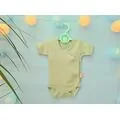 Newborn Baby Bodysuit ATES BABY ჩვილის ბოდე 3186 green