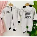 Mini Boss Romper 6034 White რომპერი