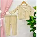 Pajamas Set 2in1 Set MURATBABY Beige 7641 საბავშვო საღამური