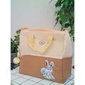 Missi Baby Mama Bag Lovely Bunny Beige დედის ჩანთა