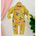 Baby Nutella Romper Muratbaby 5809 Mustard რომპერი