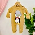 Baby Penguin Romper Muratbaby 6455 Beige რომპერი
