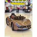 Ferrari Electric Car Painting Shamp - ელექტრო მანქანა ტყავის სავარძლით