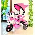 BABY HOPE LITTLE PANDA TRICYCLE (PINK)  სამთვლიანი ველო-ეტლი პანდა