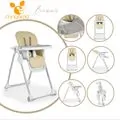 Cangaroo Brownie Beige საკვები სკამ-მაგიდა