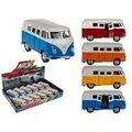 Diecast Metal Collection 1963 Volkswagen T1 Bus 12cm.  სათამაშო ვინტაჟური საკოლექციო მანქანა