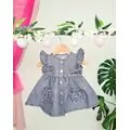 Jeans Dress Maibella MAİ25-0351 საბავშვო ჯინსის კაბა