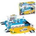 Dede 03371 1 LEVEL POLICE STATION GARAGE SET  სათამაშო ტრასა
