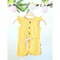 Romper Yellow Flowers საბავშვო რომპერი