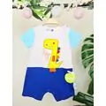 Little Dino Jumpsuit ჩვილის საზაფხულო რომპერი