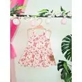 Babe flower dress საბავშვო ყვავილებიანი კაბა