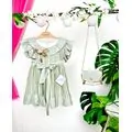 Summer Dress With Bag საბავშვო კაბა ჩანთით