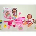 Moni Toys doll 8108 სათამაშო თოჯინა აქსესუარებით