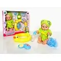 Moni Toys doll with swim ring 30cm 8499 თოჯინა აქსესუარებით