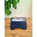One Step Stool Dark Blue საბავშვო საფეხური აბაზანისთვის