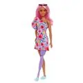 Barbie Fashionistas Doll With Pink Hair And Prosthetic Leg HBV21 ბარბის თოჯინა ვარდისფერი თმით