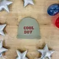 Bobix Baby Hats Cool Boy Khaki ახალშობილის ქუდი
