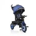 Byox Tornado with Music Tray Dark Blue სამ თვლიანი ველო ეტლი