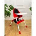 Baby Hope Royal Feeding Chair Red საკვები სკამ-მაგიდა