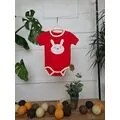 Summer Rabbit Bodysuit ჩვილის ბოდე