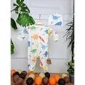 Little Dinosaurs White Romper - საბავშვო რომპერი