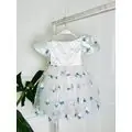Baby Princess Butterfly Dress White - საბავშვო კაბა