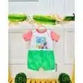 Caramell Romper Adventure Of A Life Time Green ჩვილის რომპერი