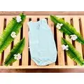 Caramell Bodysuit Basic Light Blue  ჩვილის ბოდე