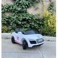 Audi Electric Car For Kids White საბავშვო ელექტრო მანქანა