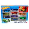 Hot Wheels 10-Car Pack of 1:64 Scale Vehicles for Kids & Collectors - ჰოთ ვილსის საკოლექციო მანქანები